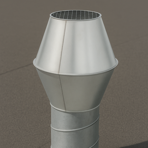 Deflektorhaube Muffe Ø 100 - 400 mm