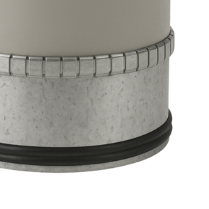 Segeltuchverbinder mit Doppellippendichtung Ø 80 - 315 mm
