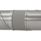Segeltuchverbinder mit Doppellippendichtung Ø 80 - 315 mm