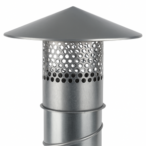 Dachhaube mit Doppellippendichtung Ø 80 - 500 mm