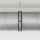 Rohrschelle mit Doppellippendichtung Ø 80 - 630 mm