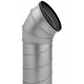 Bogen 45° mit Doppellippendichtung Ø 450 - 630 mm